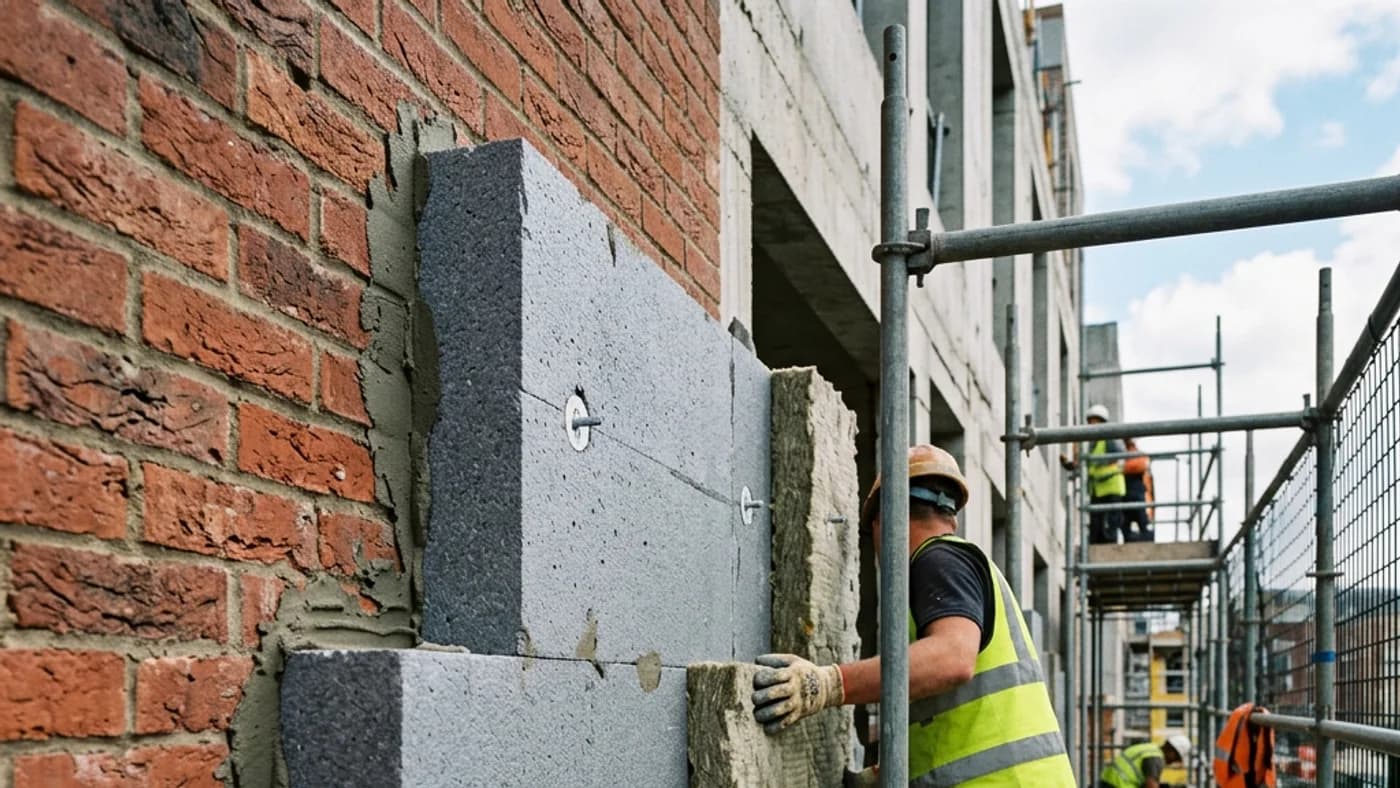 Zateplená fasáda rodinného domu — energetická náročnost ovlivňuje třídu PENB